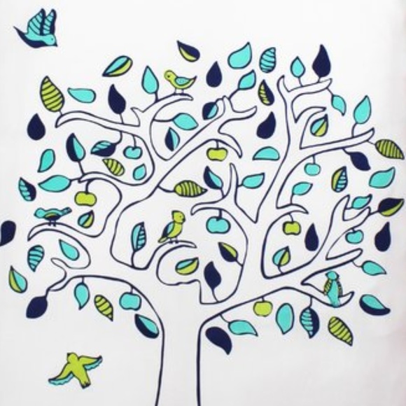 ORGANIC COTTON APPLE TREE CRIB DUVET COVER - Picture 3 of 4